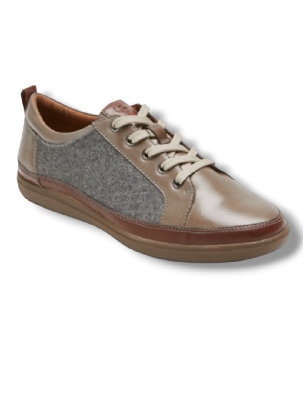 Cobb Hill Women’s Bailee Sneaker Soft sheepskin/textile Shoes NWOT